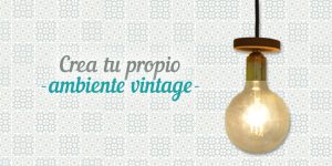 como montar tu propia lampara vintage