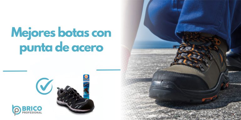 botas de seguridad con puntera de fibra de vidrio