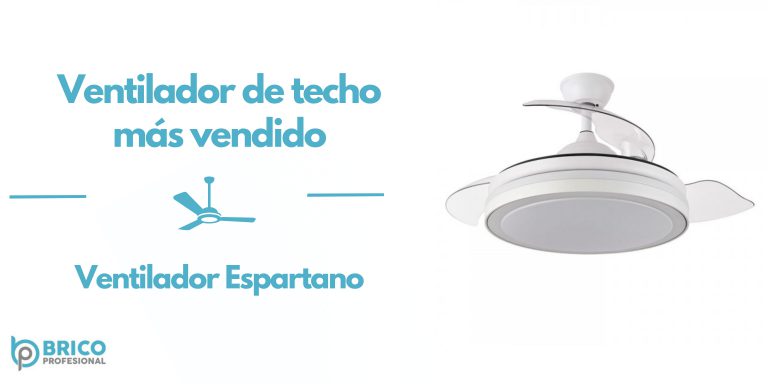 ventilador de techo mas vendido espartano