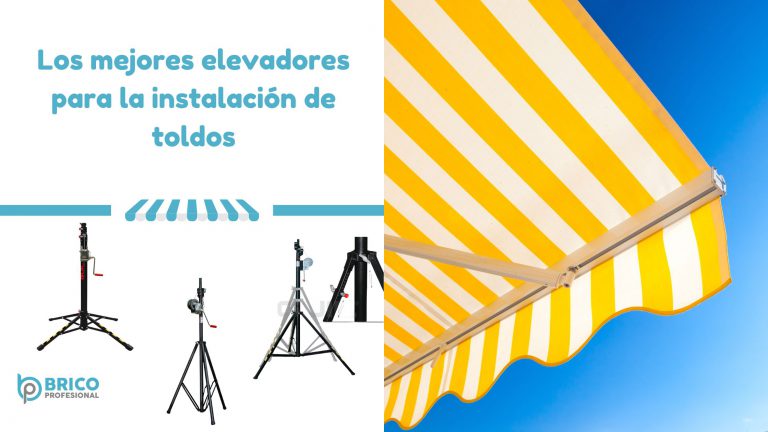 banner sobre elevadores toldos