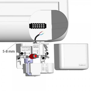 bomba de condensados aire acondicionado silenciosa con deposito para desaguee agua condensada aire acondicionado flowita evo