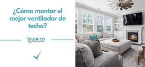 montar un ventilador de techo