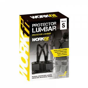protector lumbar negro workfit