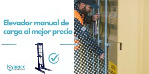 elevador manual de carga
