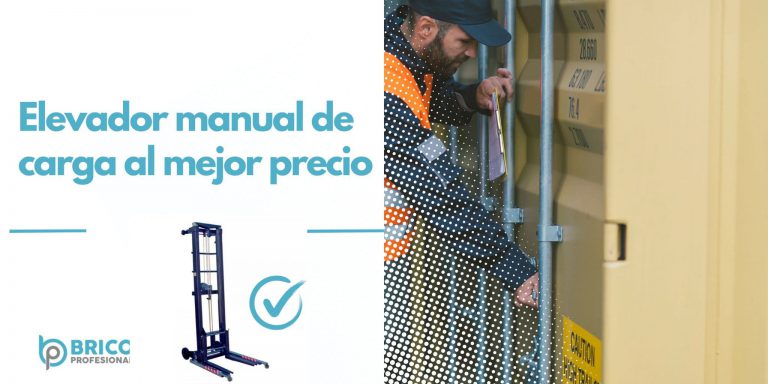 elevador manual de carga